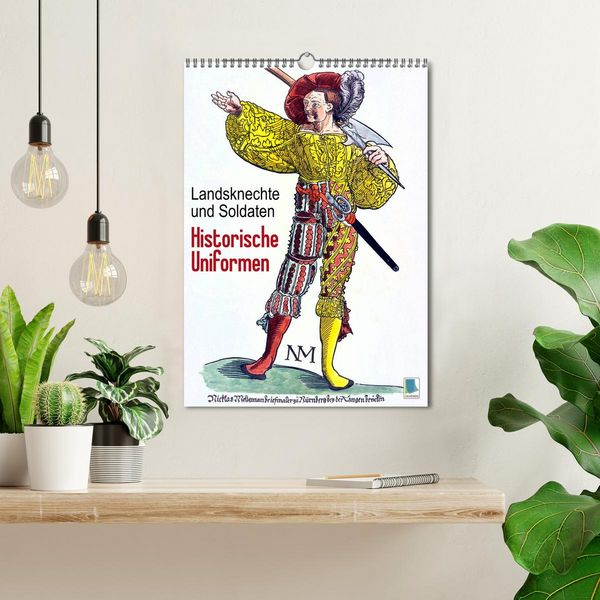 Produktbild: Landsknechte und Soldaten: Historische Uniformen (Wandkalender 2026 DIN A3 hoch), CALVENDO Monatskalender