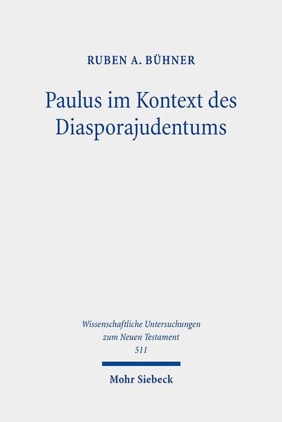 Produktbild: Paulus im Kontext des Diasporajudentums
