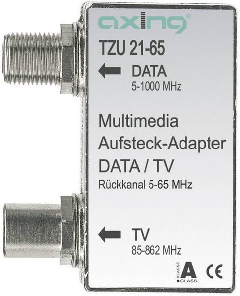 Produktbild: Axing TZU 21-65 Multimedia Aufsteck-Adapter