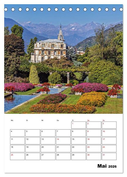 Produktbild: Piemont - Impressionen aus Norditalien (Tischkalender 2026 DIN A5 hoch), CALVENDO Monatskalender