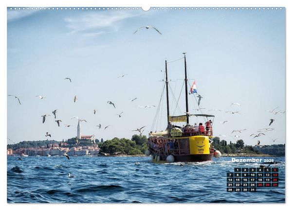 Produktbild: Wie ein Vogel in Rovinj! (hochwertiger Premium Wandkalender 2026 DIN A2 quer), Kunstdruck in Hochglanz
