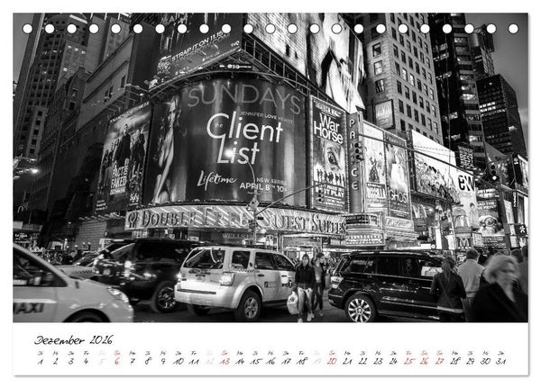 Produktbild: New York &ndash; The Big Apple (Tischkalender 2026 DIN A5 quer), CALVENDO Monatskalender