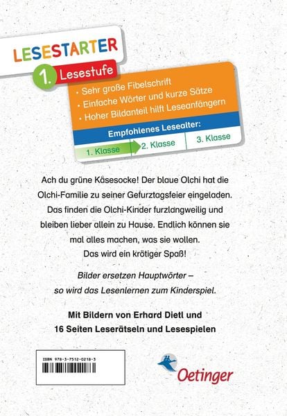 Produktbild: Die Olchis. Allein auf dem Müllberg