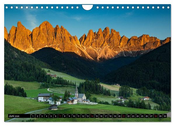 Produktbild: Wundervolle Orte (Wandkalender 2026 DIN A4 quer), CALVENDO Monatskalender