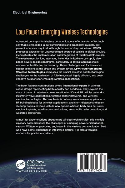Produktbild: Low Power Emerging Wireless Technologies