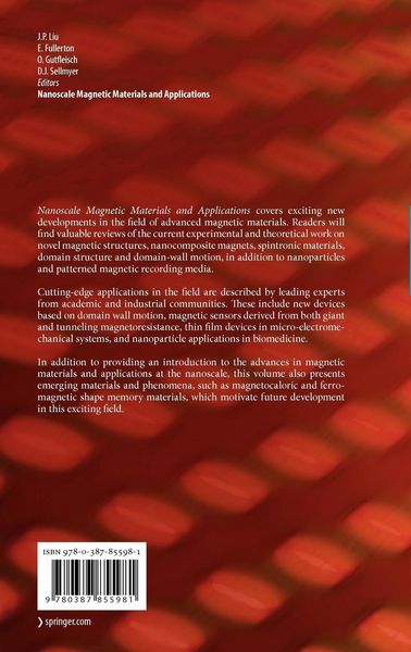 Produktbild: Nanoscale Magnetic Materials and Applications