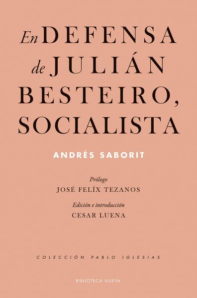 Produktbild: En defensa de Juli&aacute;n Besteiro, socialista