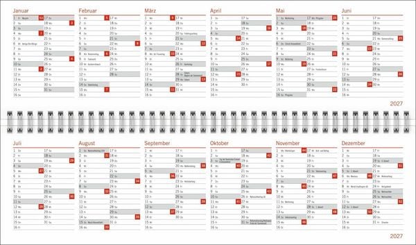 Produktbild: Helme Heine: Wochenquerplaner 2027