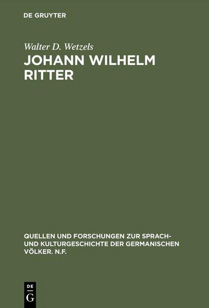 Produktbild: Johann Wilhelm Ritter