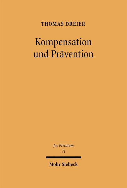 Produktbild: Kompensation und Pr&auml;vention