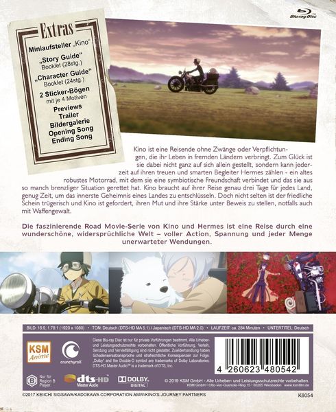 Produktbild: Kinos Reise - Die wundersch&ouml;ne Welt: Gesamtedition, Episode 01-12 [3 BRs]