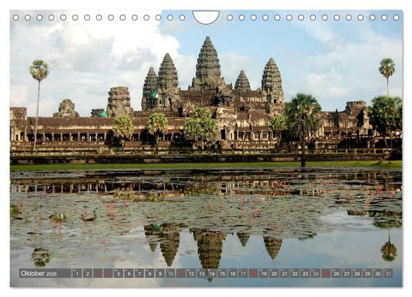 Produktbild: Kambodscha &bull; Angkor Wat (Wandkalender 2026 DIN A4 quer), CALVENDO Monatskalender
