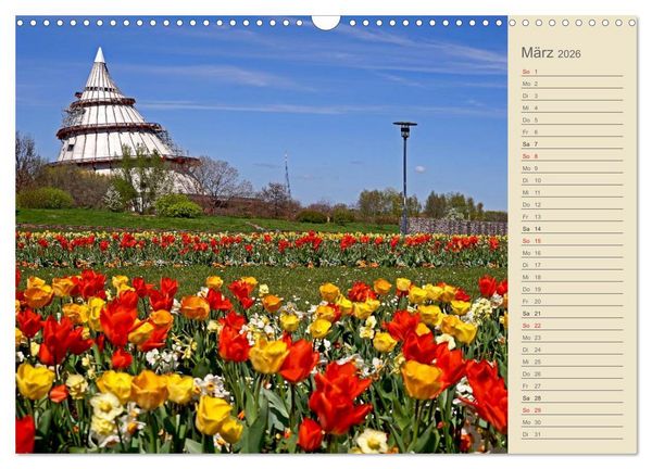 Produktbild: Magdeburg an der Elbe 2026 (Wandkalender 2026 DIN A3 quer), CALVENDO Monatskalender