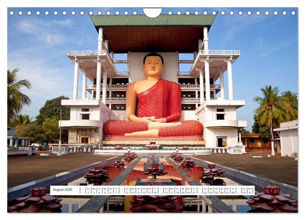 Produktbild: Asien - Sri Lanka (Wandkalender 2026 DIN A4 quer), CALVENDO Monatskalender
