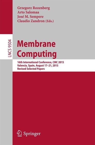 Produktbild: Membrane Computing