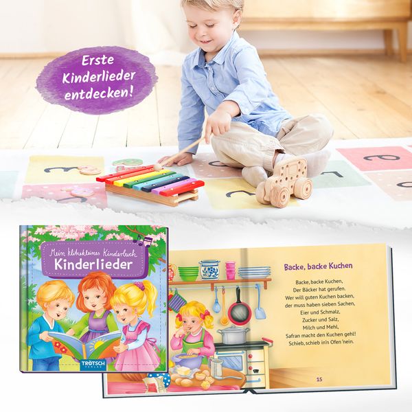Produktbild: Mein klitzekleines Kinderbuch - Kinderlieder