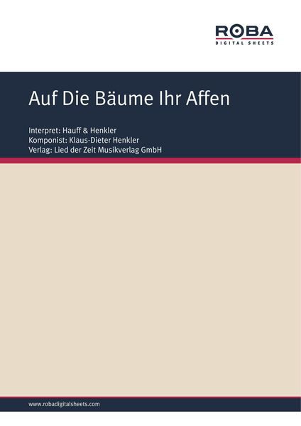 Produktbild: Auf Die B&auml;ume Ihr Affen