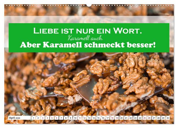 Produktbild: Liebe aus Zucker (Wandkalender 2026 DIN A2 quer), CALVENDO Monatskalender