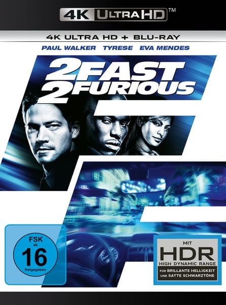 2 Fast 2 Furious (4K Ultra HD) (+ Blu-ray 2D)