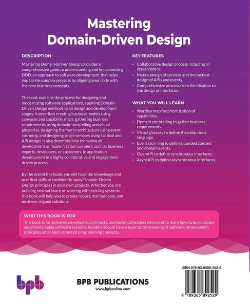 Produktbild: Mastering Domain-Driven Design