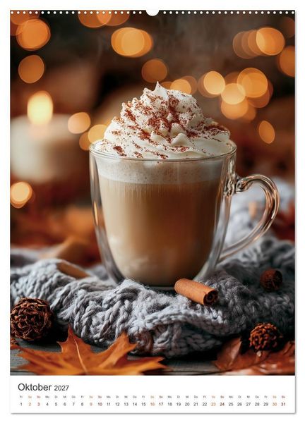 Produktbild: Zeit f&uuml;r Kaffee (Wandkalender 2027 DIN A2 hoch), CALVENDO Monatskalender
