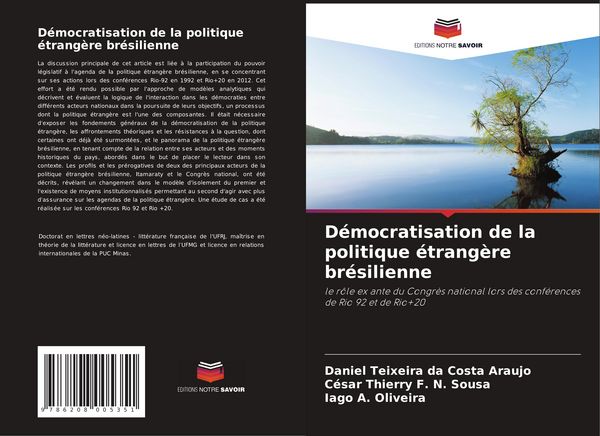 Produktbild: D&eacute;mocratisation de la politique &eacute;trang&egrave;re br&eacute;silienne