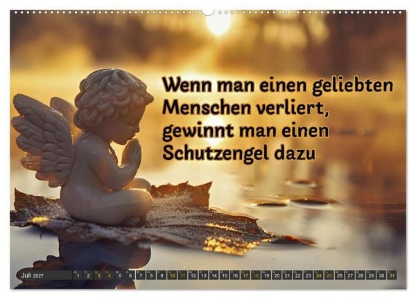 Produktbild: Trost - in stillen Momenten (hochwertiger Premium Wandkalender 2027 DIN A2 quer), Kunstdruck in Hochglanz