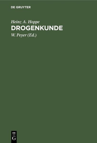 Produktbild: Drogenkunde