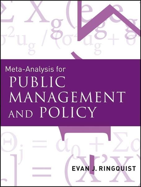 Produktbild: Meta-Analysis for Public Management and Policy