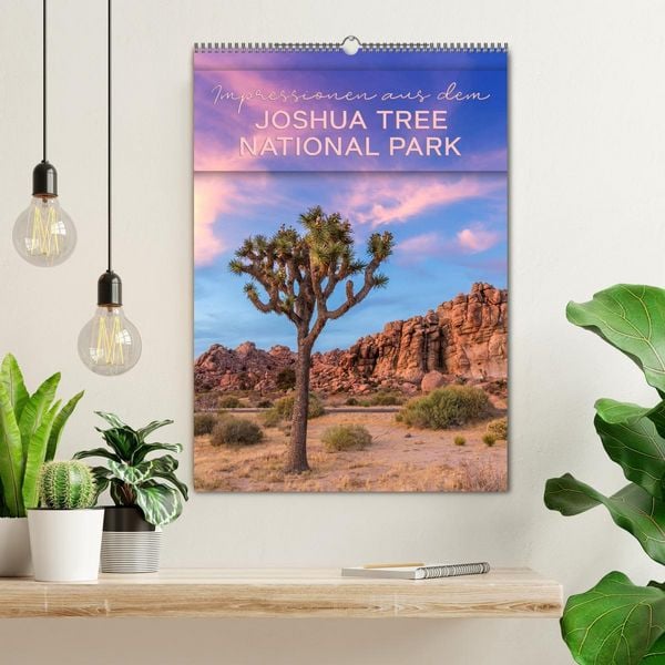 Produktbild: Impressionen aus dem JOSHUA TREE NATIONAL PARK (Wandkalender 2026 DIN A2 hoch), CALVENDO Monatskalender