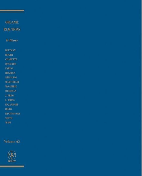 Produktbild: Organic Reactions, Volume 66