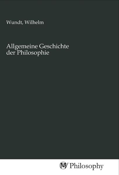 Produktbild: Allgemeine Geschichte der Philosophie