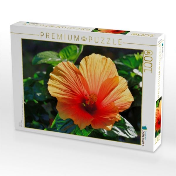 Produktbild: CALVENDO Puzzle Hibiskus | 1000 Teile Lege-Gr&ouml;&szlig;e 64x48cm Foto-Puzzle f&uuml;r gl&uuml;ckliche Stunden