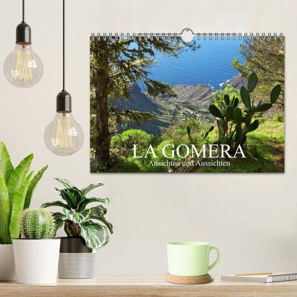 Produktbild: La Gomera - Ansichten und Aussichten (Wandkalender 2027 DIN A4 quer), CALVENDO Monatskalender