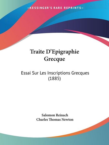 Produktbild: Traite D'Epigraphie Grecque