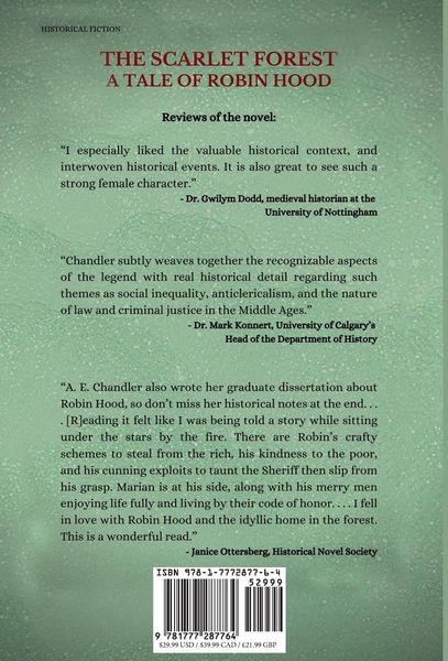 Produktbild: The Scarlet Forest A Tale of Robin Hood 2nd ed.