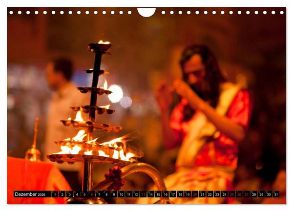 Produktbild: Indien - Varanasi (Wandkalender 2026 DIN A4 quer), CALVENDO Monatskalender