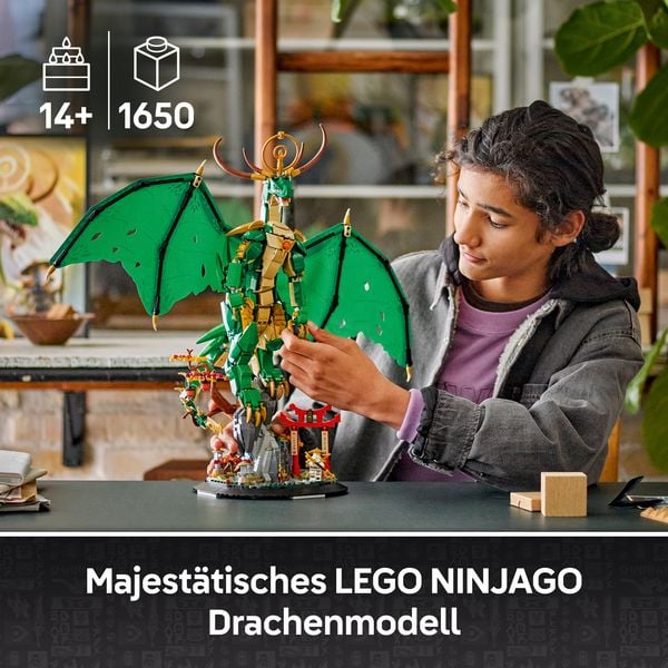 Produktbild: LEGO NINJAGO Der W&auml;chterdrache - Bauset f&uuml;r Teenager - 71847