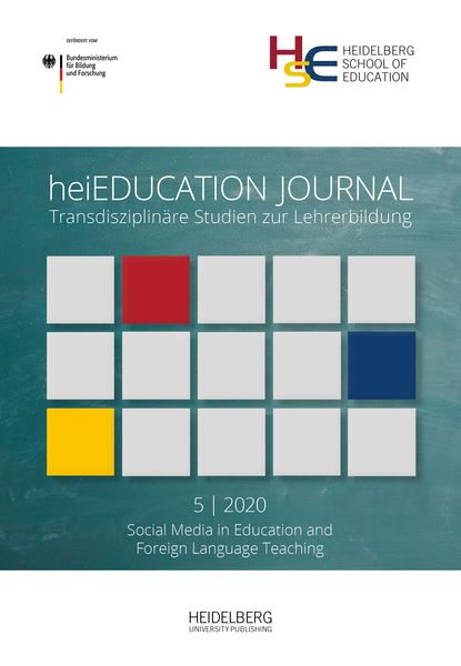Produktbild: HeiEDUCATION JOURNAL / Social media in education and foreign language teaching