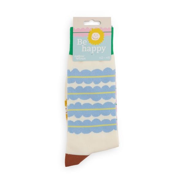 Produktbild: Socke "Be Happy" Gr. 42-46