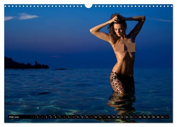 Produktbild: Saint-Tropez Les paysages et le nu (Calendrier mural 2026 DIN A3 vertical), CALVENDO calendrier mensuel