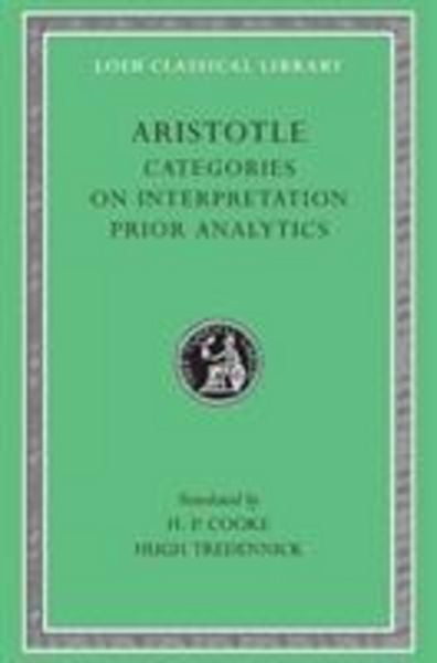 Produktbild: Categories. On Interpretation. Prior Analytics L325 V 1 (Trans. Cooke)(Greek)