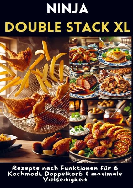 Produktbild: Ninja Double Stack XL Hei&szlig;luftfritteusen-Kochbuch