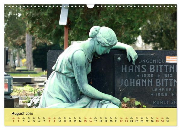 Produktbild: Am Zentralfriedhof in Wien (Wandkalender 2026 DIN A3 quer), CALVENDO Monatskalender