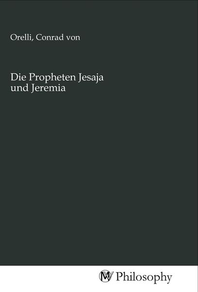 Produktbild: Die Propheten Jesaja und Jeremia