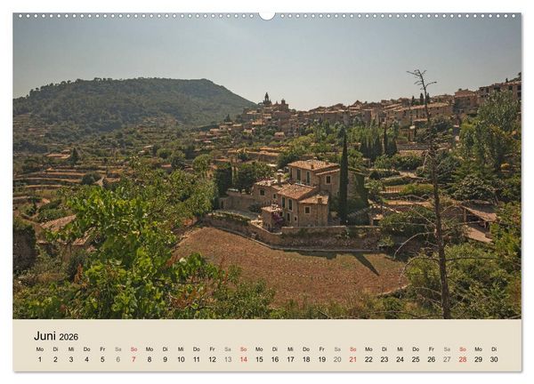 Produktbild: Mallorca - Traumhafte Balearen Insel (Wandkalender 2026 DIN A2 quer), CALVENDO Monatskalender