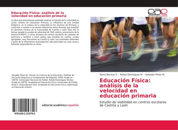 Produktbild: Educaci&oacute;n F&iacute;sica: an&aacute;lisis de la velocidad en educaci&oacute;n primaria