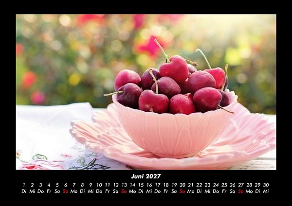 Produktbild: Obstkalender 2027 Fotokalender DIN A3