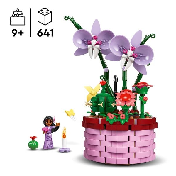 Produktbild: LEGO ǀ Disney 43237 Encanto Isabelas Blumentopf, Set mit baubarer Spielzeug-Blume