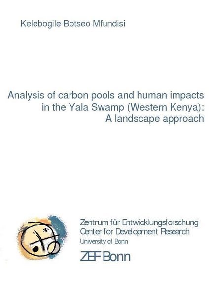Produktbild: Analysis of carbon pools and human impacts in the Yala Swamp (Western Kenya): A landscape approach